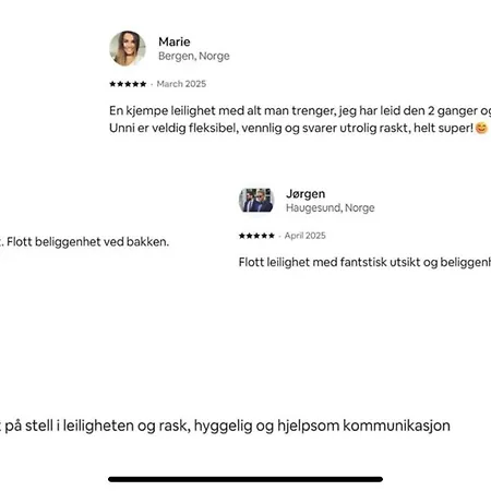 شقة With A View At Bavallen Trastolen