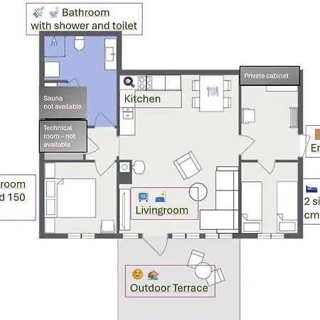 شقة With A View At Bavallen Trastolen Voss