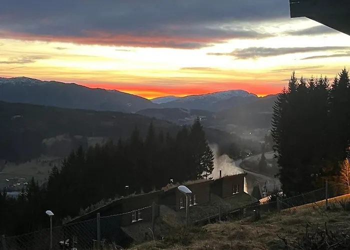 With A View At Bavallen Trastolen Voss
